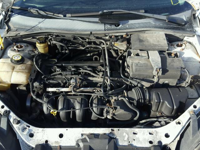 1FAFP34N36W110131 - 2006 FORD FOCUS ZX4 WHITE photo 7