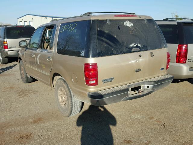 1FMRU1768XLB49885 - 1999 FORD EXPEDITION GOLD photo 3