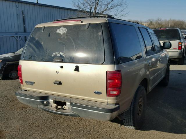 1FMRU1768XLB49885 - 1999 FORD EXPEDITION GOLD photo 4