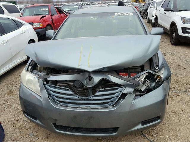 4T1BE46K78U737139 - 2008 TOYOTA CAMRY CE GREEN photo 9