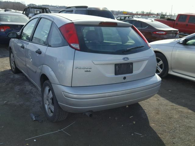 1FAHP37N57W134534 - 2007 FORD FOCUS ZX5 SILVER photo 3