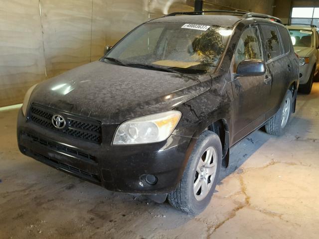 JTMBD33V465049087 - 2006 TOYOTA RAV4 BLACK photo 2