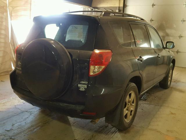 JTMBD33V465049087 - 2006 TOYOTA RAV4 BLACK photo 4