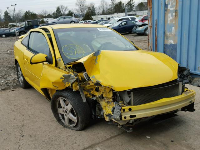 1G1AT18HX97247518 - 2009 CHEVROLET COBALT LT YELLOW photo 1