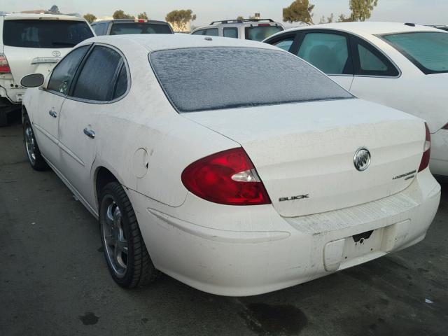 2G4WE587061188120 - 2006 BUICK LACROSSE C WHITE photo 3
