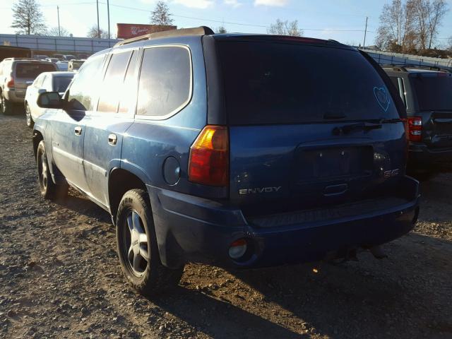 1GKDS13S062209304 - 2006 GMC ENVOY BLUE photo 3