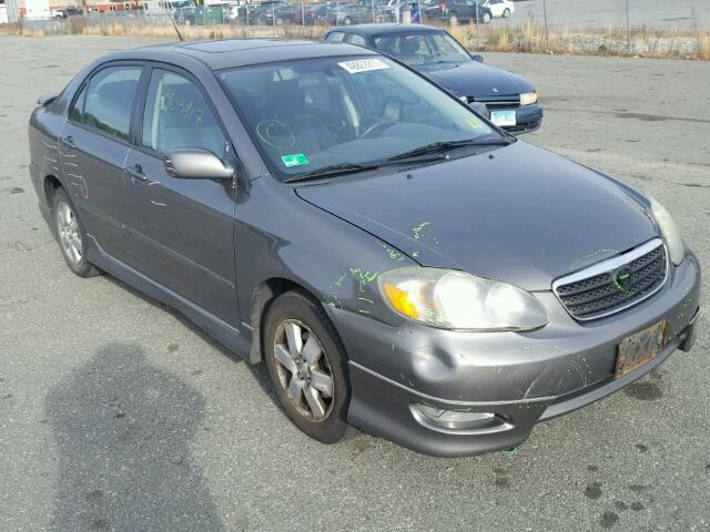 2T1BR32E97C839332 - 2007 TOYOTA COROLLA CE GRAY photo 1