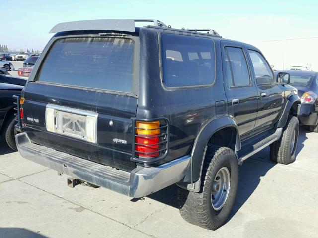 JT3VN39W1L0047014 - 1990 TOYOTA 4RUNNER VN BLACK photo 4