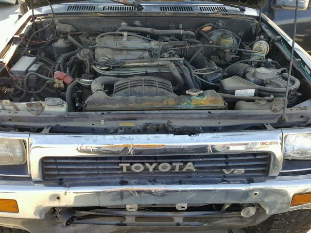 JT3VN39W1L0047014 - 1990 TOYOTA 4RUNNER VN BLACK photo 7