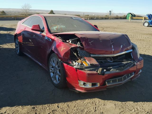 1G6DP1ED7B0153642 - 2011 CADILLAC CTS PREMIU RED photo 1