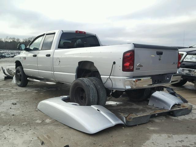 3D7MX48A48G116056 - 2008 DODGE RAM 3500 S SILVER photo 3