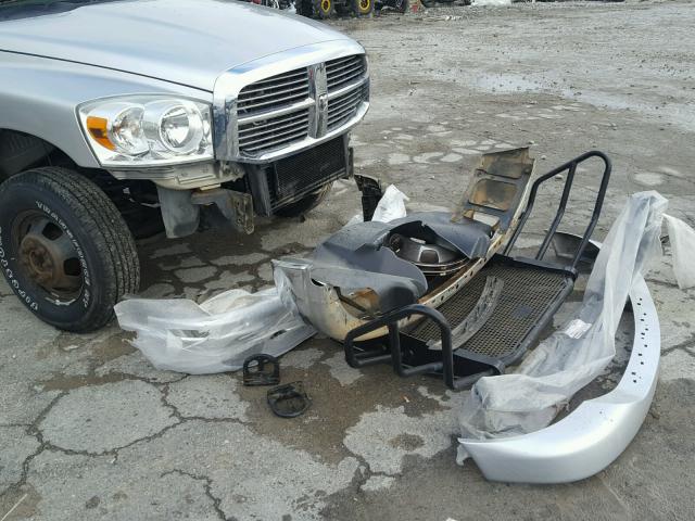 3D7MX48A48G116056 - 2008 DODGE RAM 3500 S SILVER photo 9