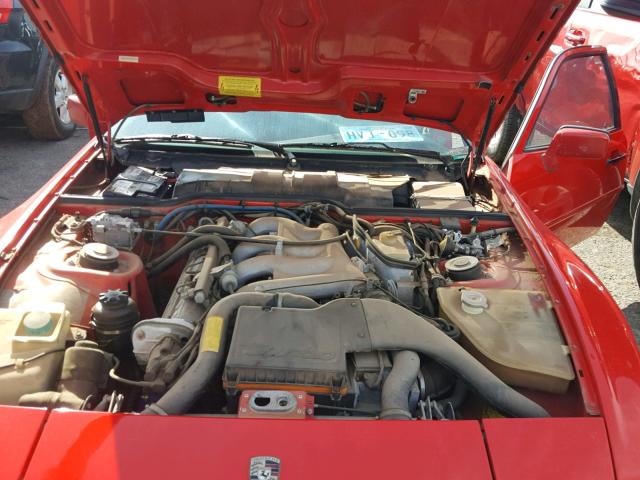 WP0AA2953JN150605 - 1988 PORSCHE 944 RED photo 7