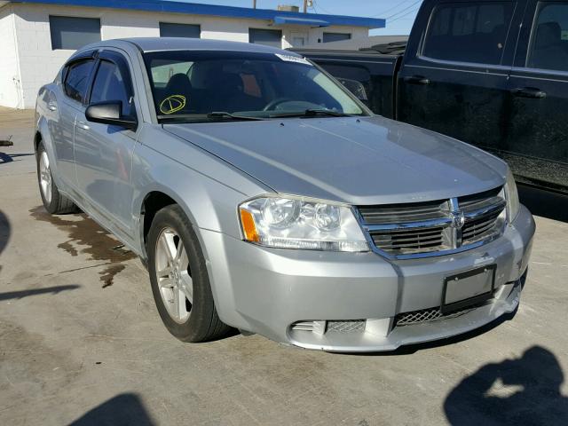 1B3LC56K38N603020 - 2008 DODGE AVENGER SX SILVER photo 1