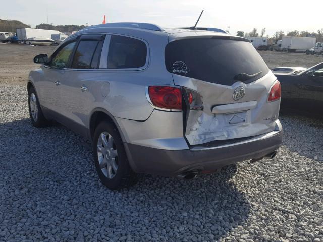 5GAEV23D79J204028 - 2009 BUICK ENCLAVE CX SILVER photo 3