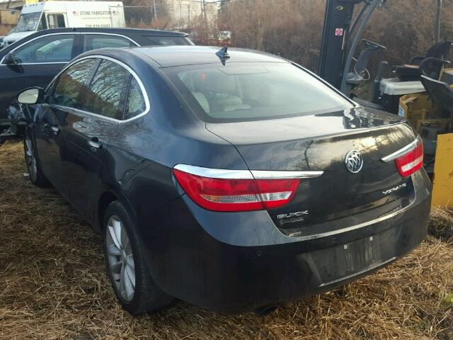 1G4PR5SK0D4125185 - 2013 BUICK VERANO CON BLACK photo 3