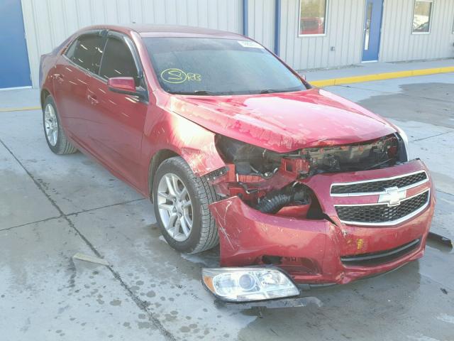 1G11D5RR0DF119590 - 2013 CHEVROLET MALIBU 1LT RED photo 1