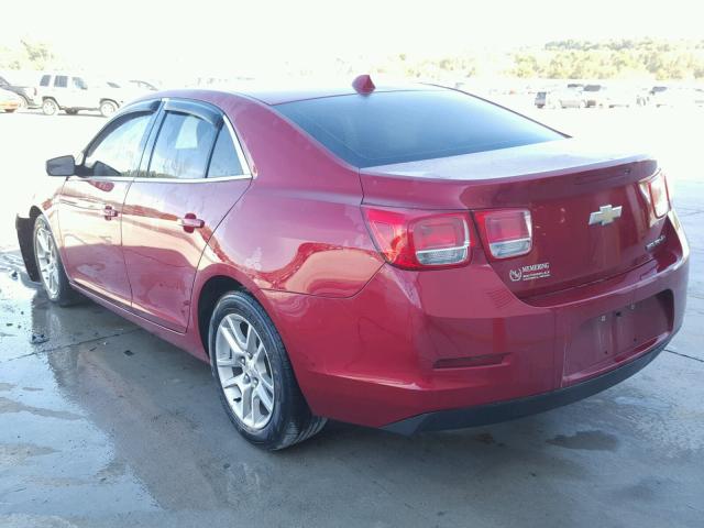1G11D5RR0DF119590 - 2013 CHEVROLET MALIBU 1LT RED photo 3