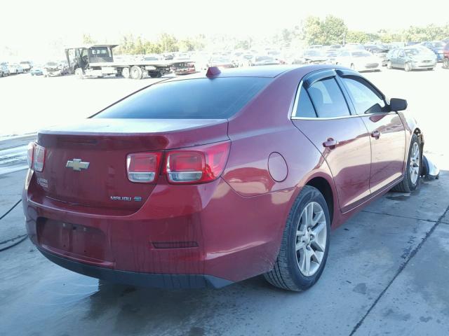 1G11D5RR0DF119590 - 2013 CHEVROLET MALIBU 1LT RED photo 4