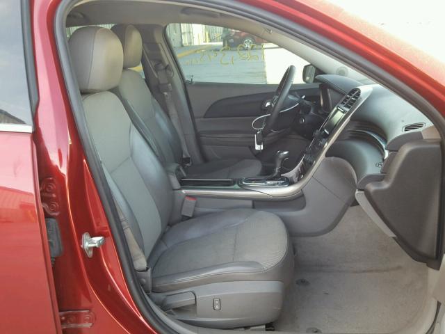 1G11D5RR0DF119590 - 2013 CHEVROLET MALIBU 1LT RED photo 5