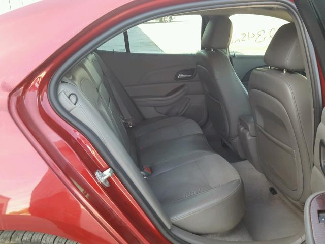 1G11D5RR0DF119590 - 2013 CHEVROLET MALIBU 1LT RED photo 6