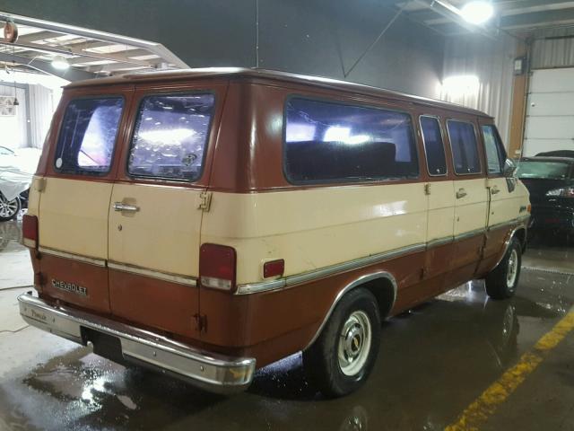 1G8EG25L9G7125624 - 1986 CHEVROLET G20 TWO TONE photo 4