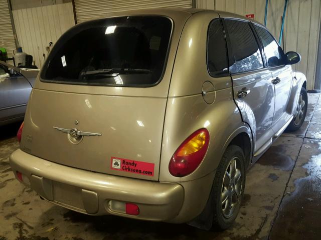 3C4FY58B24T331743 - 2004 CHRYSLER PT CRUISER TAN photo 4