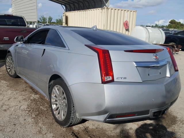 1G6DJ1ED5B0118938 - 2011 CADILLAC CTS PERFOR SILVER photo 3