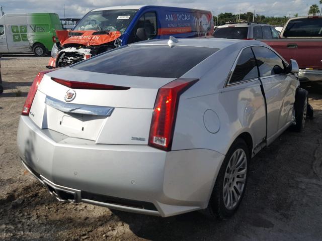 1G6DJ1ED5B0118938 - 2011 CADILLAC CTS PERFOR SILVER photo 4