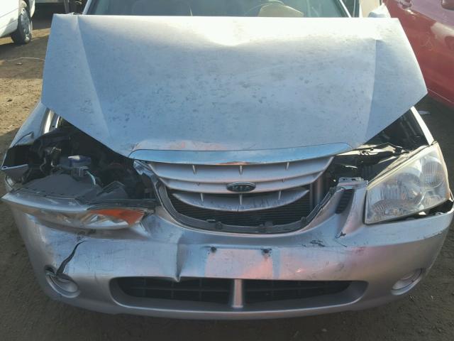 KNAFE121265265843 - 2006 KIA NEW SPECTR SILVER photo 7