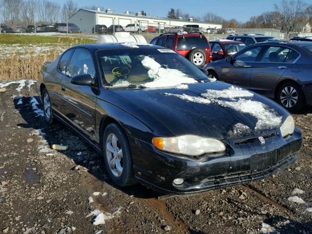 2G1WX12K3Y9283949 - 2000 CHEVROLET MONTE CARL BLACK photo 1