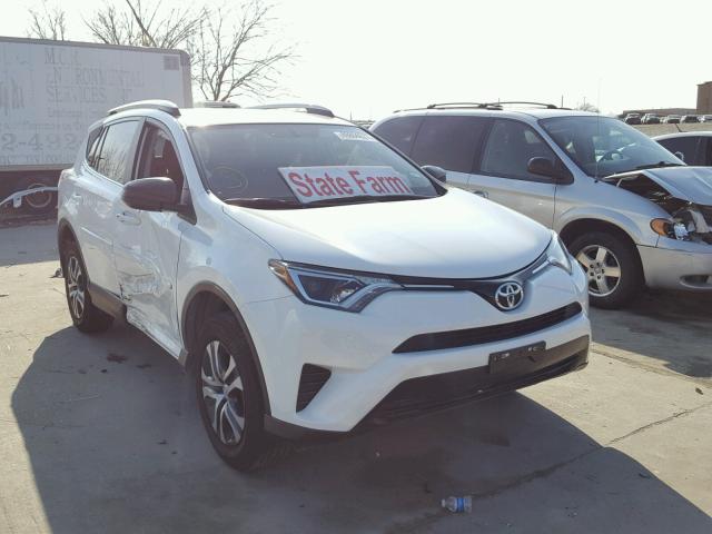 JTMZFREV8GJ065522 - 2016 TOYOTA RAV4 LE WHITE photo 1