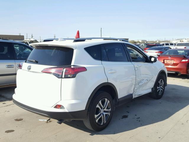 JTMZFREV8GJ065522 - 2016 TOYOTA RAV4 LE WHITE photo 4