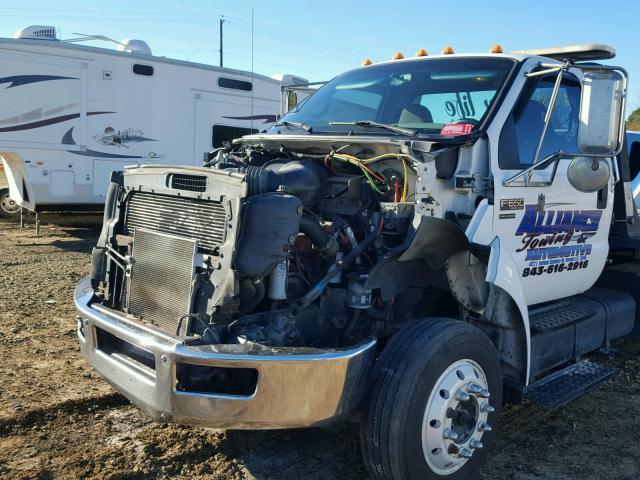 3FRWF65CX8V067855 - 2008 FORD F650 SUPER WHITE photo 9