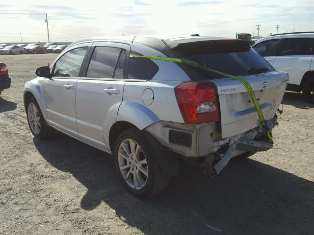 1B3CB5HA5BD153245 - 2011 DODGE CALIBER HE SILVER photo 3