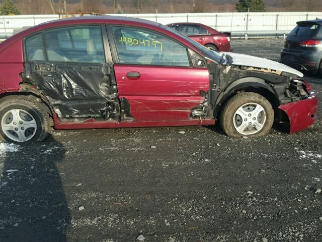 1G8AF52F35Z180797 - 2005 SATURN ION LEVEL MAROON photo 9