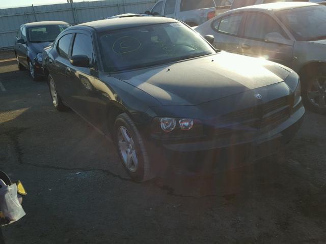 2B3LA43R18H274540 - 2008 DODGE CHARGER BLACK photo 1