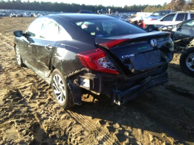 2HGFC2F74GH512823 - 2016 HONDA CIVIC EX BLACK photo 3