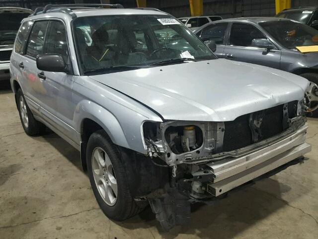 JF1SG65664H701336 - 2004 SUBARU FORESTER 2 GRAY photo 1