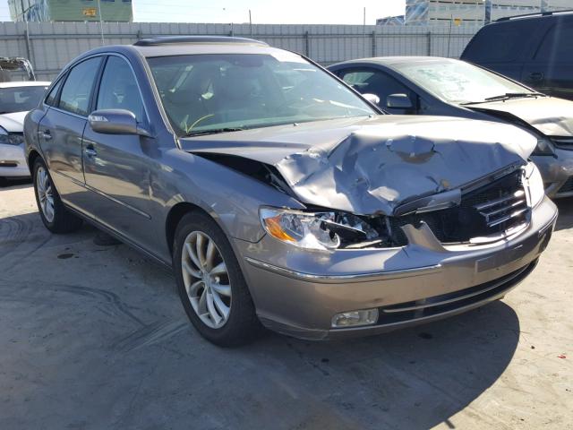 KMHFC46F27A150180 - 2007 HYUNDAI AZERA SE GRAY photo 1