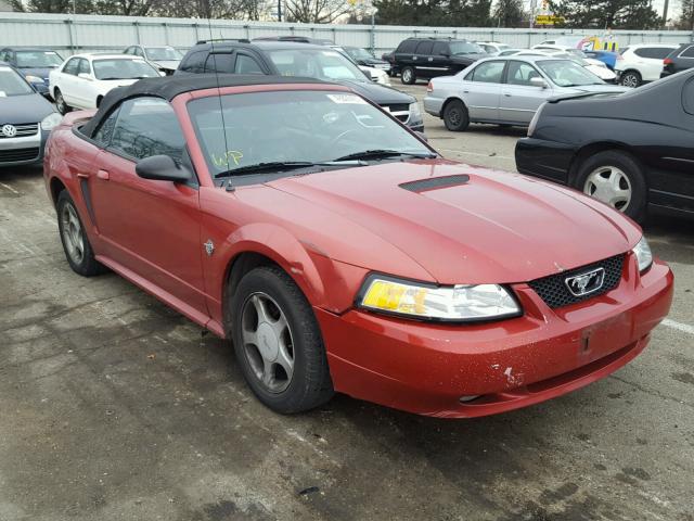 1FAFP45X8XF166315 - 1999 FORD MUSTANG GT BURGUNDY photo 1