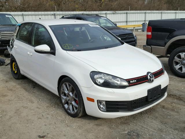 WVWGD7AJ9EW007892 - 2014 VOLKSWAGEN GTI WHITE photo 1