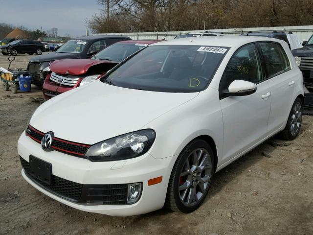 WVWGD7AJ9EW007892 - 2014 VOLKSWAGEN GTI WHITE photo 2