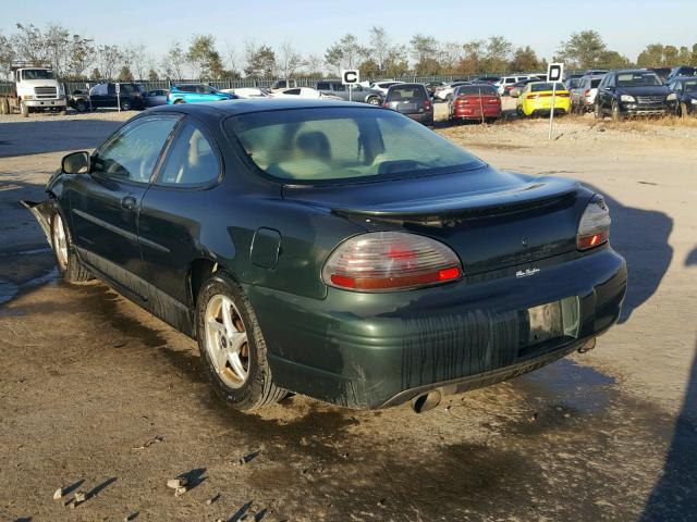 1G2WP12K3XF242528 - 1999 PONTIAC GRAND PRIX მწვანე ფოტო 3