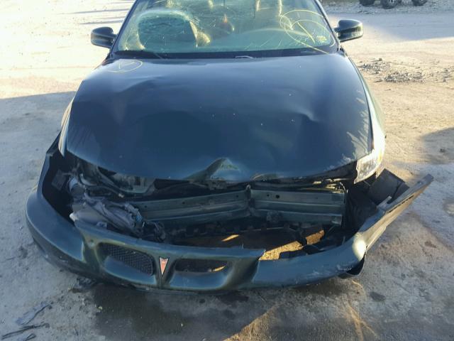 1G2WP12K3XF242528 - 1999 PONTIAC GRAND PRIX მწვანე ფოტო 9