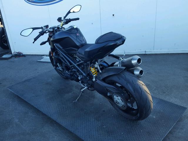 ZDM11BMVXEB017200 - 2014 DUCATI STREETFIGH BLACK photo 3