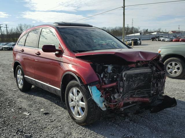 JHLRE38727C064242 - 2007 HONDA CR-V EXL RED photo 1