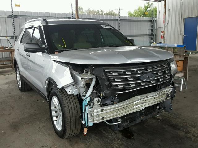 1FM5K7B84HGA25879 - 2017 FORD EXPLORER GRAY photo 1