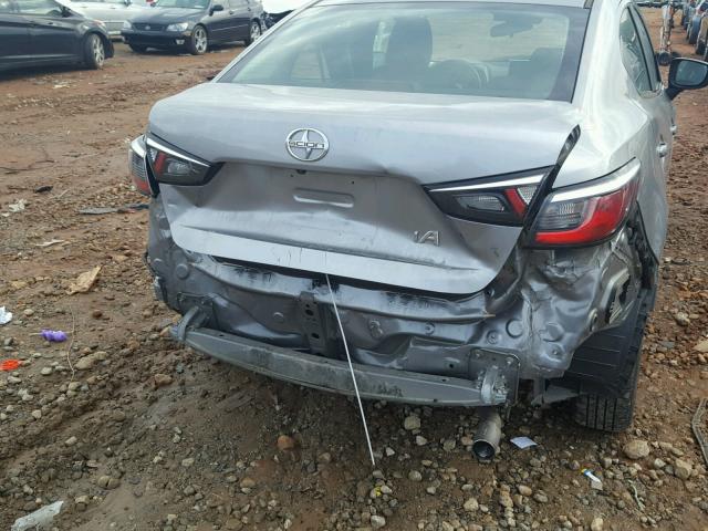 3MYDLBZV6GY123306 - 2016 TOYOTA SCION IA GRAY photo 9