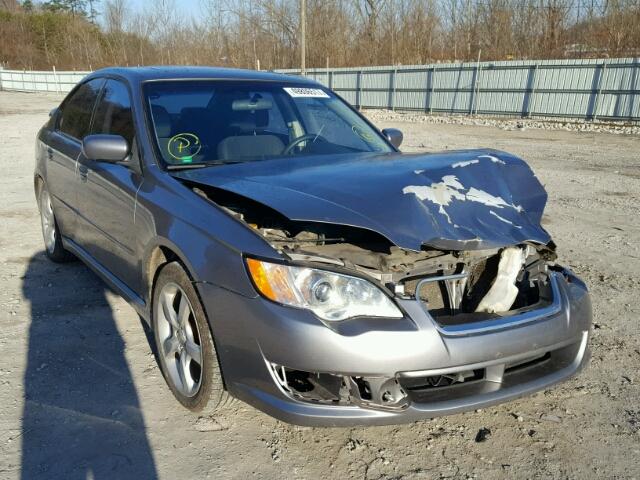 4S3BL616986222776 - 2008 SUBARU LEGACY 2.5 GRAY photo 1